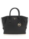 Michael Michael Kors Avril Small Handbag In Black