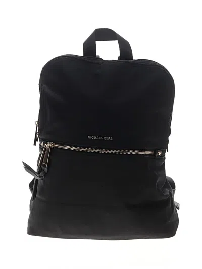 Pre-owned Michael Michael Kors Backpack In Black