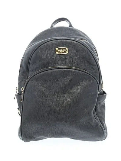 Pre-owned Michael Michael Kors Backpack In Black