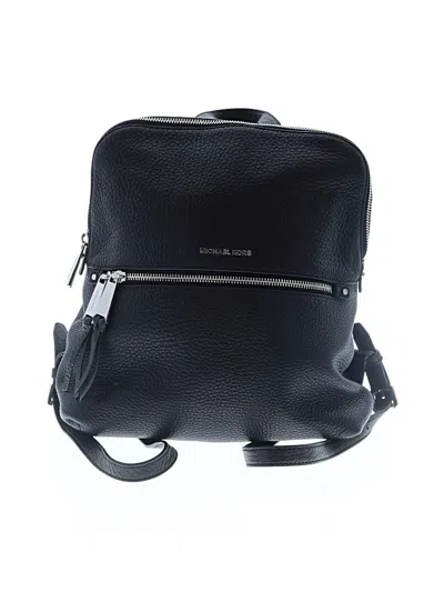 Pre-owned Michael Michael Kors Backpack In Black