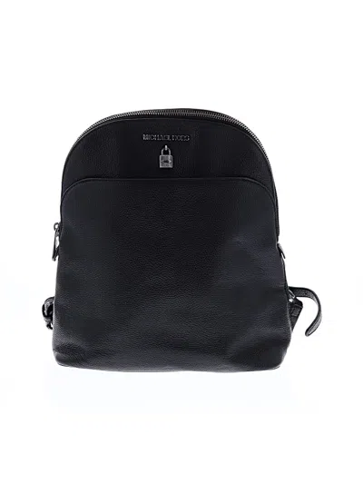 Pre-owned Michael Michael Kors Backpack In Black