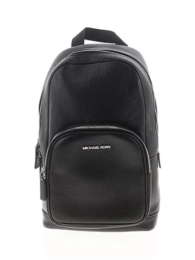Pre-owned Michael Michael Kors Backpack In Black