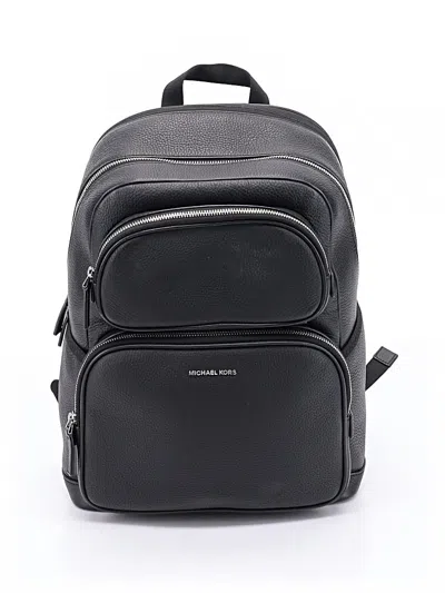 Pre-owned Michael Michael Kors Backpack In Black