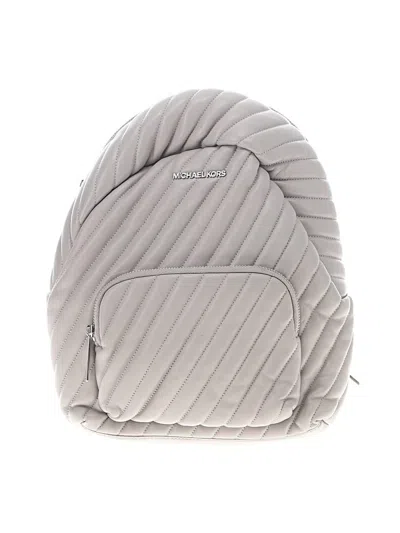Pre-owned Michael Michael Kors Backpack In Gray