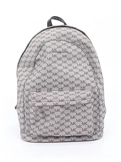 Pre-owned Michael Michael Kors Backpack In Gray