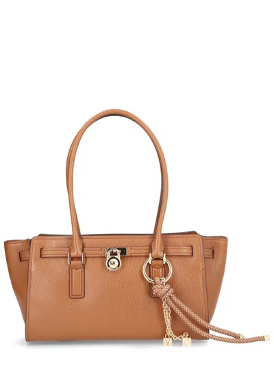 Michael Michael Kors Bag Modern Hamilton Small In Brown