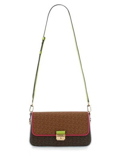 Michael Michael Kors Bag With Logo. Adjustable And Removable Sho In Brown