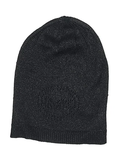 Pre-owned Michael Michael Kors Beanie Hat In Black