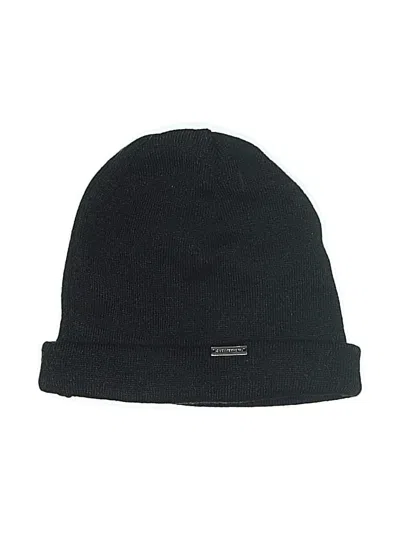 Pre-owned Michael Michael Kors Beanie Hat In Black