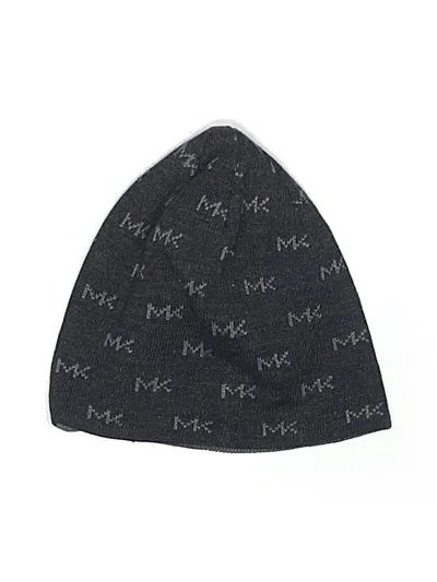 Pre-owned Michael Michael Kors Beanie Hat In Black