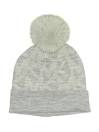 Pre-owned Michael Michael Kors Beanie Hat In Gray