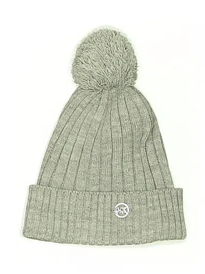 Pre-owned Michael Michael Kors Beanie Hat In Gray