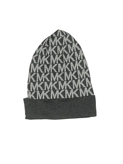 Pre-owned Michael Michael Kors Beanie Hat In Gray