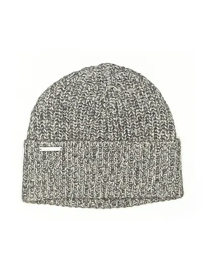 Pre-owned Michael Michael Kors Beanie Hat In Gray