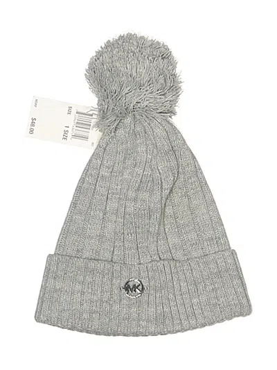 Pre-owned Michael Michael Kors Beanie Hat In Gray