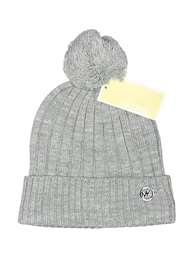 Pre-owned Michael Michael Kors Beanie Hat In Gray