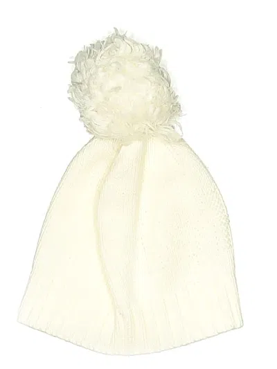 Pre-owned Michael Michael Kors Beanie Hat In Ivory