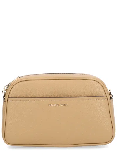 Michael Michael Kors Jacquemus Ovalo Clutch In Brown