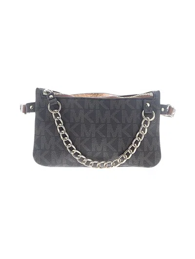 Pre-owned Michael Michael Kors Belt Bag In Gray