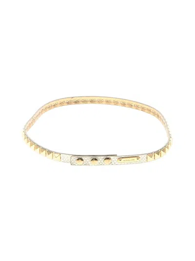Pre-owned Michael Michael Kors Belt In Gold