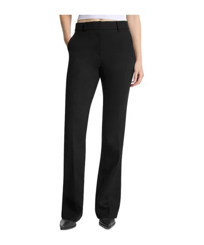 Michael Michael Kors Belt Loop Casual Pants In Black