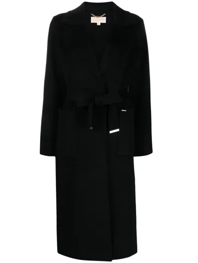MICHAEL MICHAEL KORS BELTED DOUBLE-BREASTED COAT