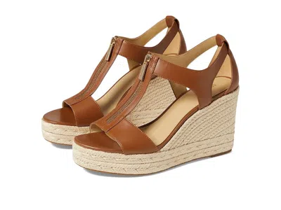Michael Michael Kors Berkley Mid Wedge In Brown