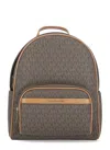 Michael Michael Kors Monogrammed Backpack In Grey