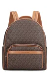 MICHAEL MICHAEL KORS BEX MEDIO COATED CANVAS BACKPACK