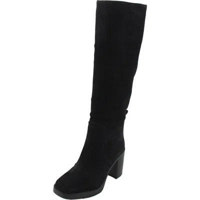 Michael Michael Kors Bhfo Womens Block Heel Leather Knee-high Boots
