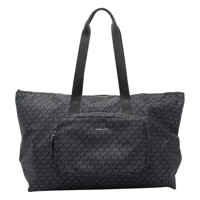 Michael Michael Kors Big Tanner Tote Bag In Black