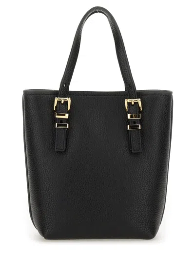 Michael Michael Kors Black Cow Leather Crossbody