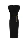 Michael Michael Kors Michael By Michael Kors Black Jersey Dress