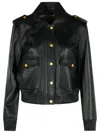 Michael Michael Kors Flap-pocket Leather Jacket