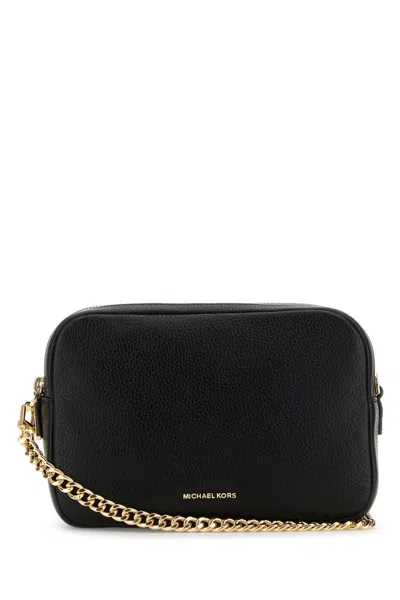 MICHAEL MICHAEL KORS MICHAEL MICHAEL KORS BLACK LEATHER MEDIUM BRYANT SHOULDER BAG