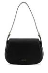 Michael Michael Kors Michael By Michael Kors Black Leather Moore Shoulder Bag