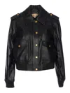 Michael Michael Kors Flap-pocket Leather Jacket