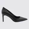 Michael Michael Kors Dorothy Womens Leather Pointed Toe Dress Heels In Black