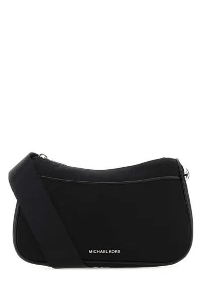 Michael Michael Kors Black Nylon Jet Set Crossbody Bag