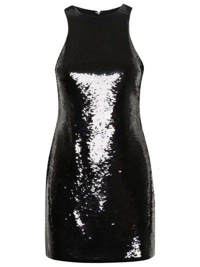 Michael Michael Kors Black Recycled Polyester Dress