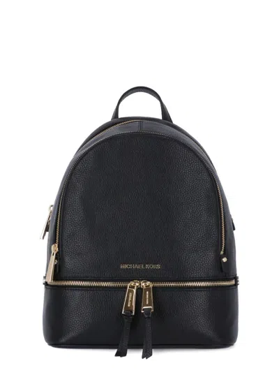 Michael Michael Kors Black Rhea Backpack