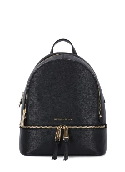 Michael Michael Kors Black Rhea Backpack