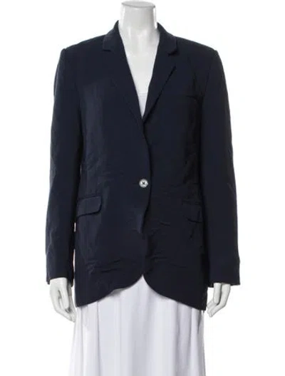 Pre-owned Michael Michael Kors Blazer In Blue