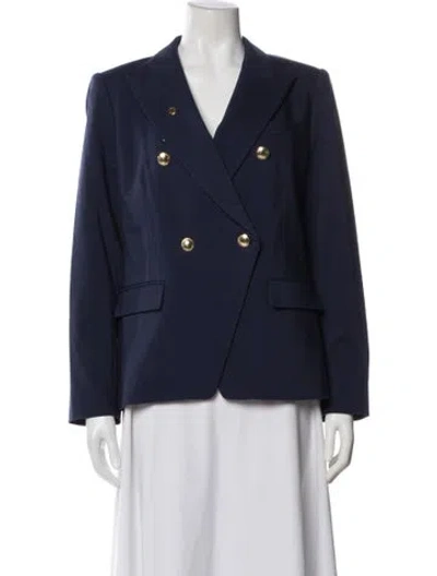 Pre-owned Michael Michael Kors Blazer In Blue