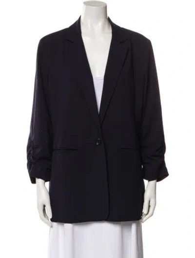 Pre-owned Michael Michael Kors Blazer In Blue
