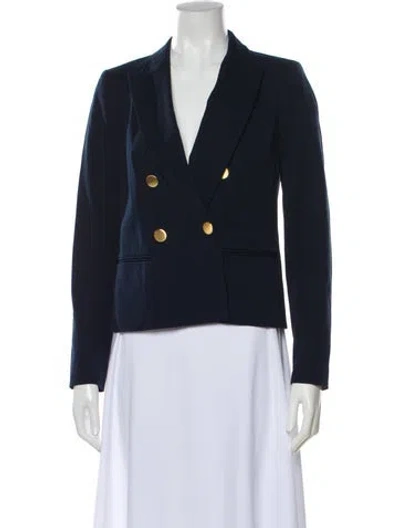 Pre-owned Michael Michael Kors Blazer In Blue