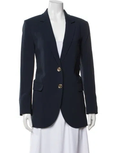 Pre-owned Michael Michael Kors Blazer In Blue
