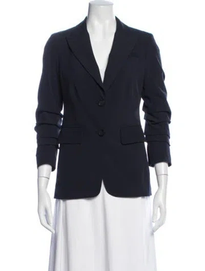 Pre-owned Michael Michael Kors Blazer In Blue