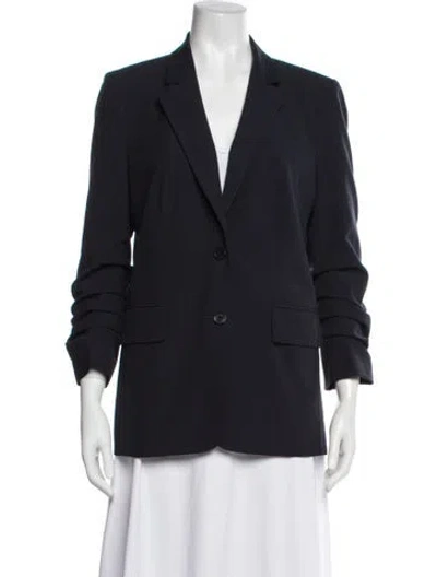 Pre-owned Michael Michael Kors Blazer In Blue