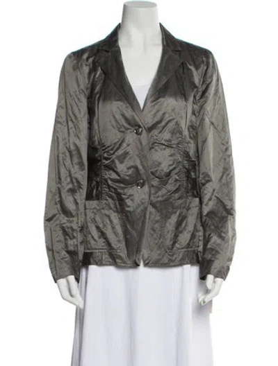 Pre-owned Michael Michael Kors Blazer In Gray